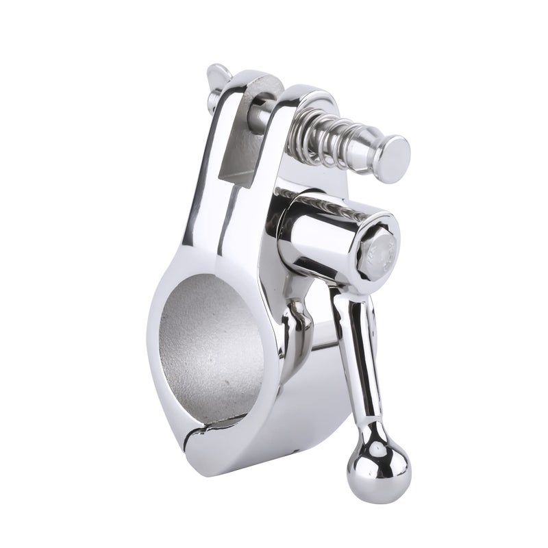Mxeol Bimini Rail Mount Hinge 7/8 Inch W/Boat Pin Quick Release Stainless Steel Pair - Image 4